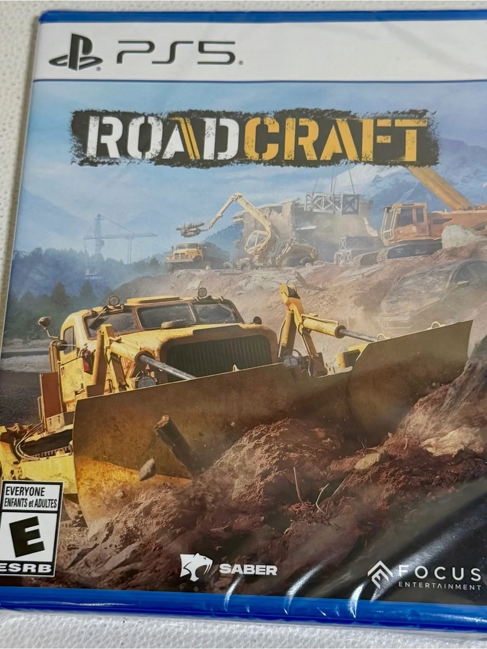 RoadCraft PS5 Brand New Factory Sealed Physical Video Game Focus Saber 2025